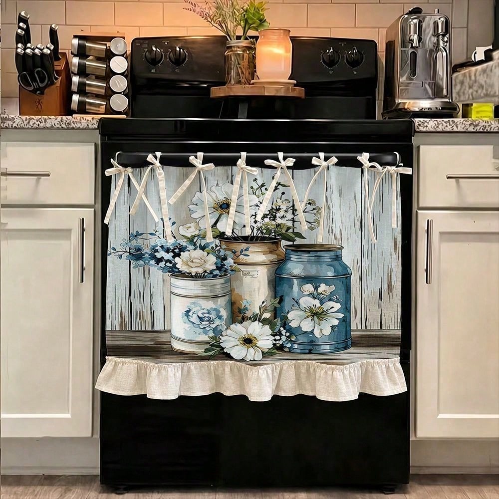 Kitchen Appliances Oven - 2D-дизайн в стиле фермерского дома, чехол
