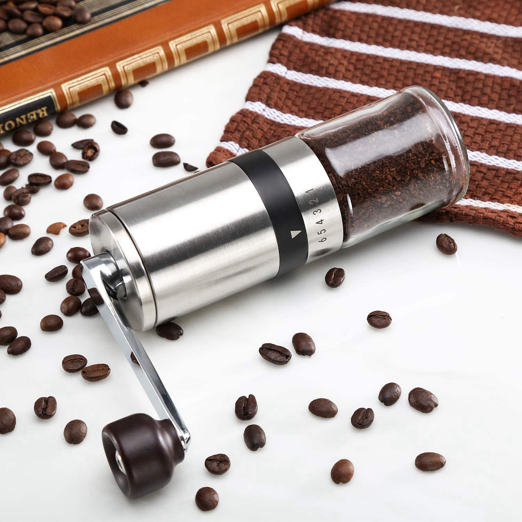 Coffee Grinder Burr - Изысканная ручная кофемолка Exquisite-2X — ручная