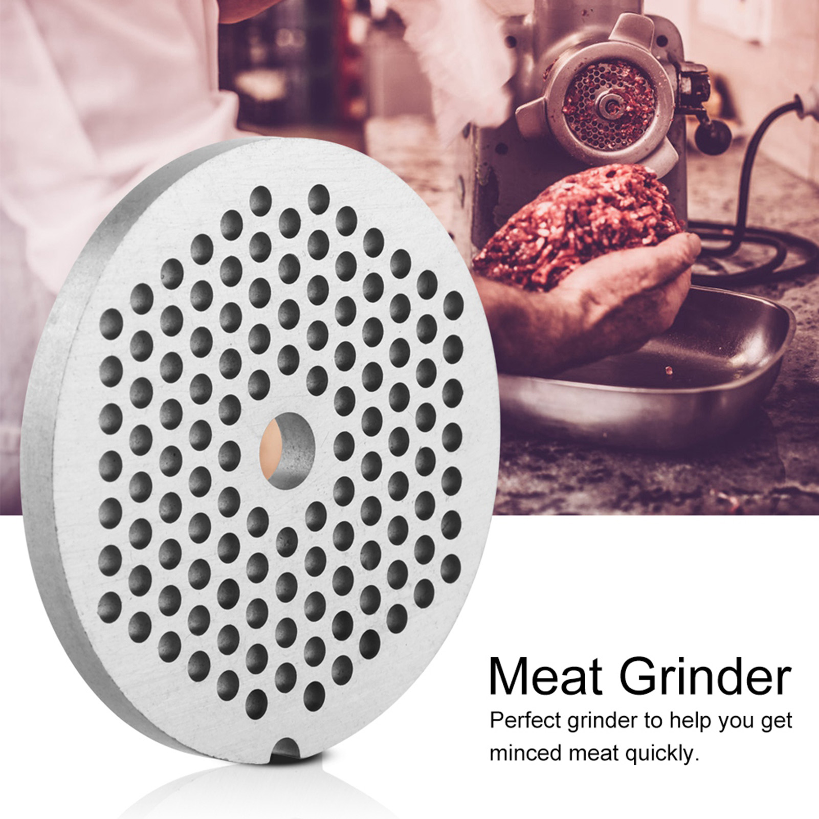 Meat Grinder Attachment - Насадка для мясорубки: диск-нож для измельчения