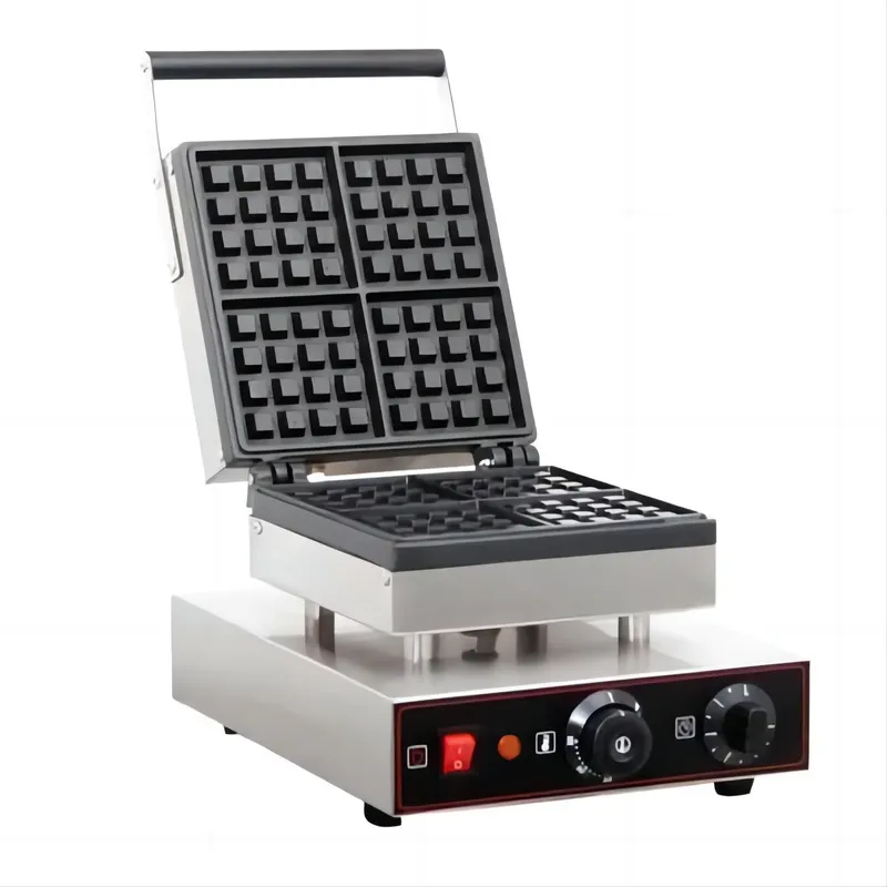 Waffle Iron Belgian - Коммерческая электрическая вафельница для приготовления бельгийских