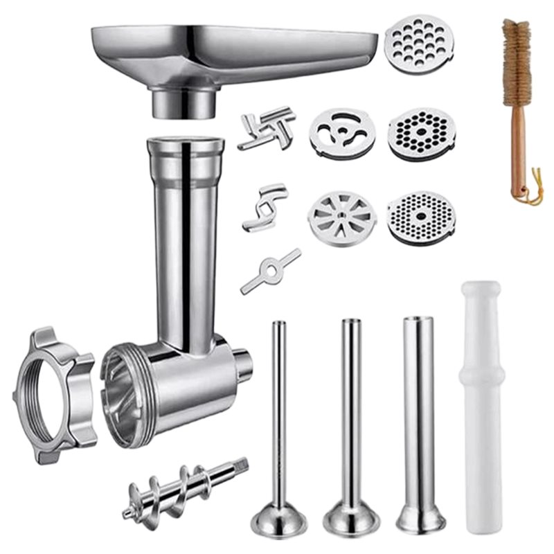 Meat Grinder Attachment - AC93 - Насадка-измельчитель из нержавеющей стали