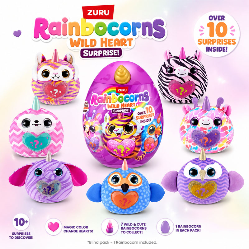 Kitchen Appliances Toys - ZURU Rainocorns Wild Heart Surprise: Серия
