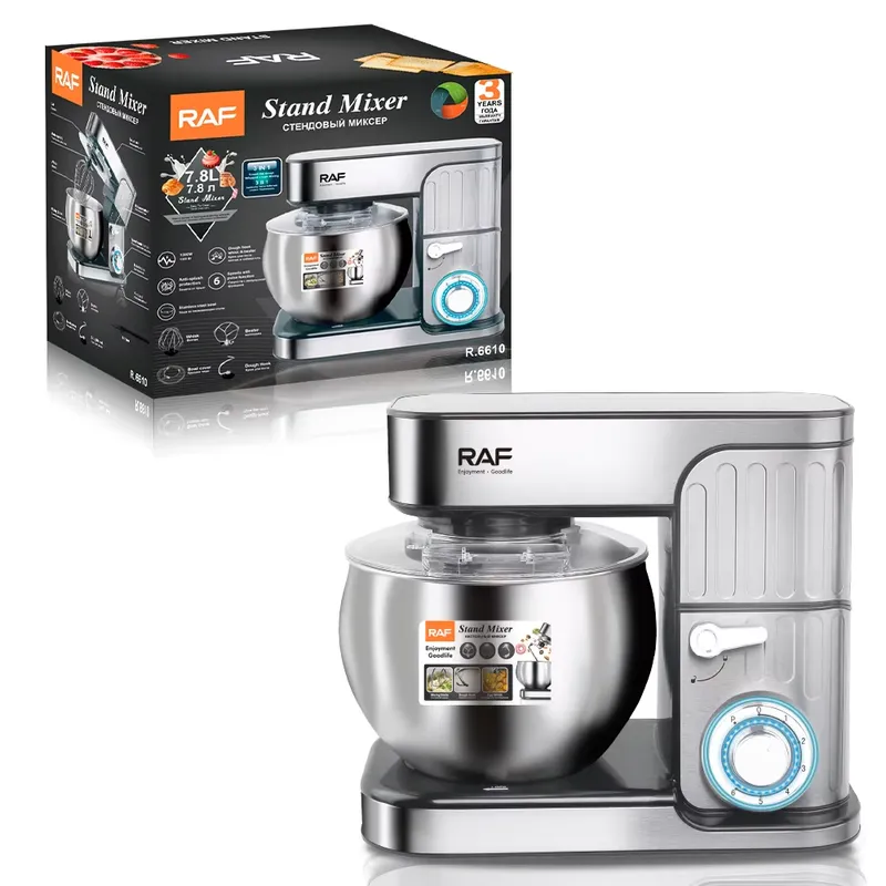 Stand Mixer Bowl - Коммерческий тестомес RAF Home Table 3-в-1,