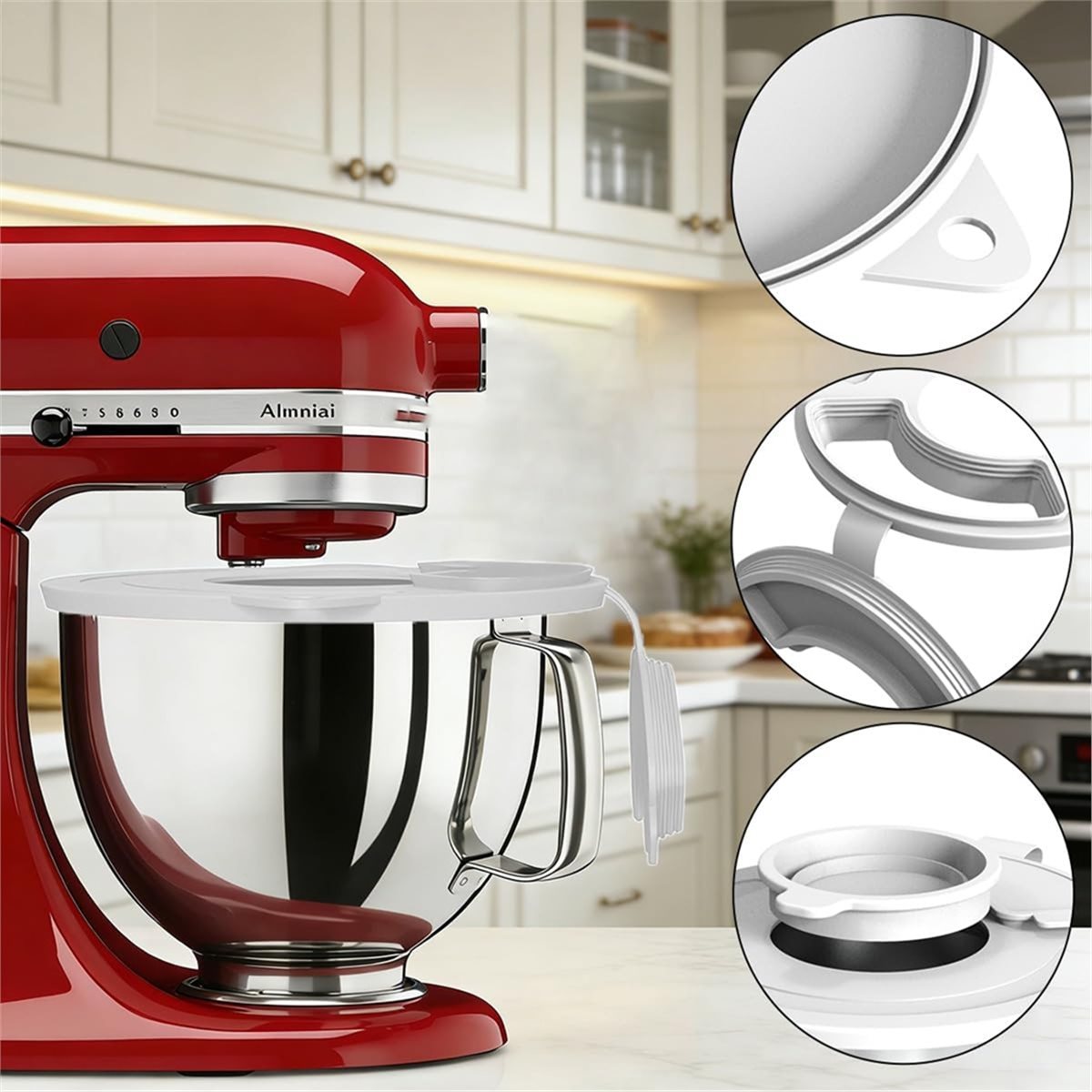 A1837U Aug. Силиконовая крышка – обзор и цена Stand Mixer Bowl