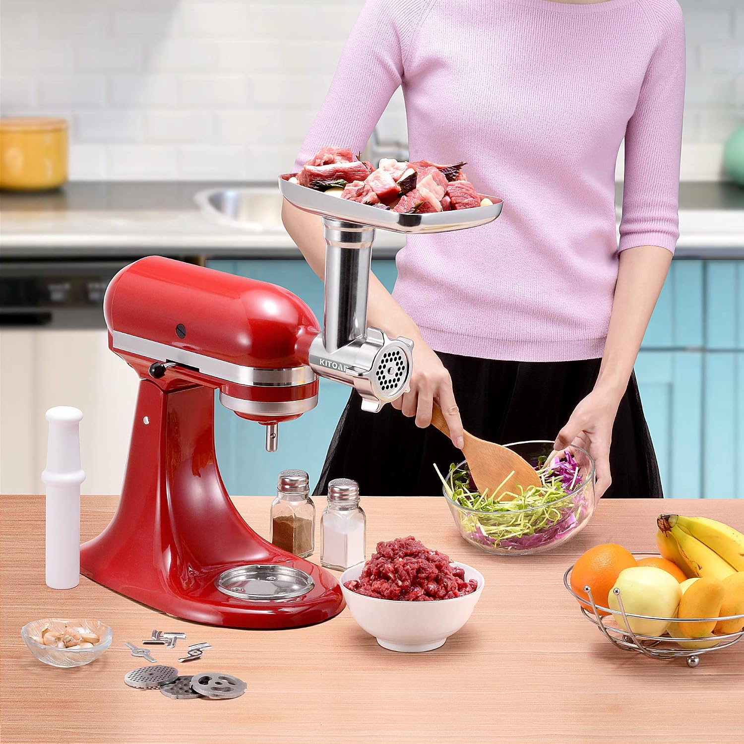 Насадки для мясорубок из нержа – обзор и цена Meat Grinder Attachment