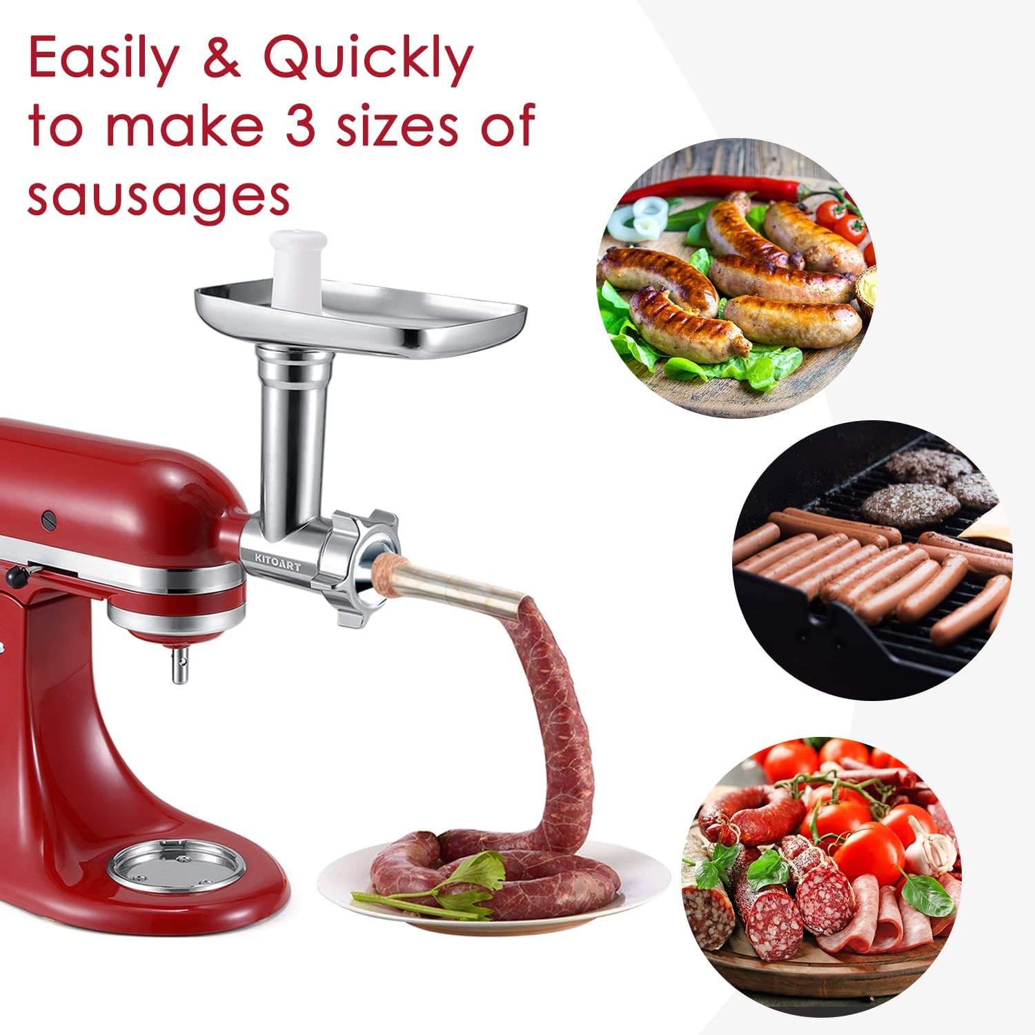 Насадки для мясорубок из нержа – обзор и цена Meat Grinder Attachment