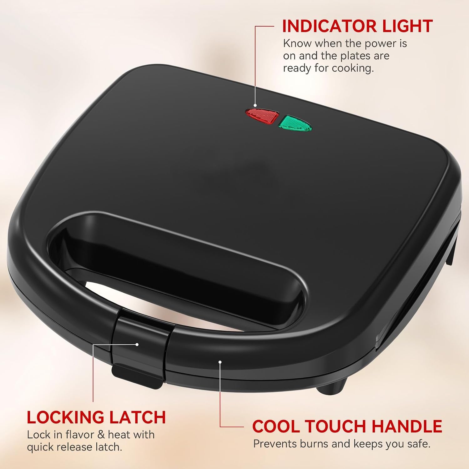 Сэндвичница, устройство для пр – обзор и цена Sandwich Press Grill