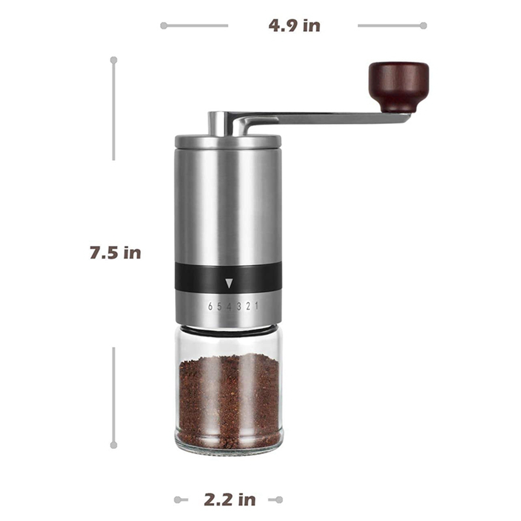 Изысканная ручная кофемолка Ex – обзор и цена Coffee Grinder Burr