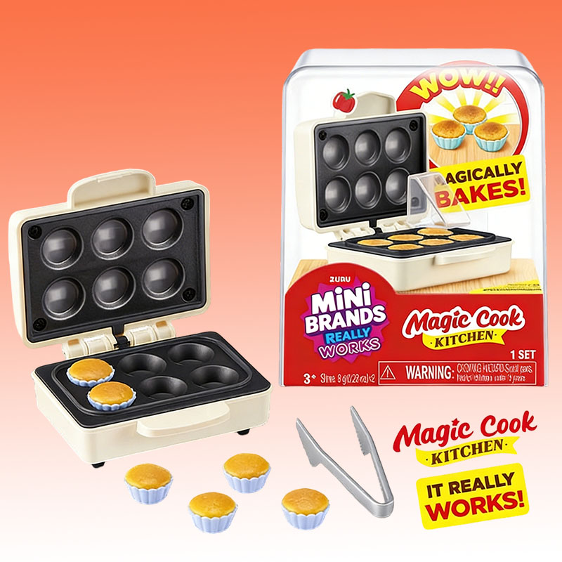 ZURU Mini Brands Magic Cook Ki – обзор и цена Kitchen Appliances Toys