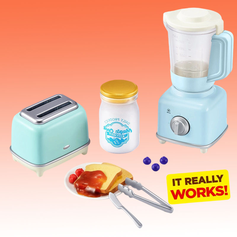 ZURU Mini Brands Magic Cook Ki – обзор и цена Kitchen Appliances Toys