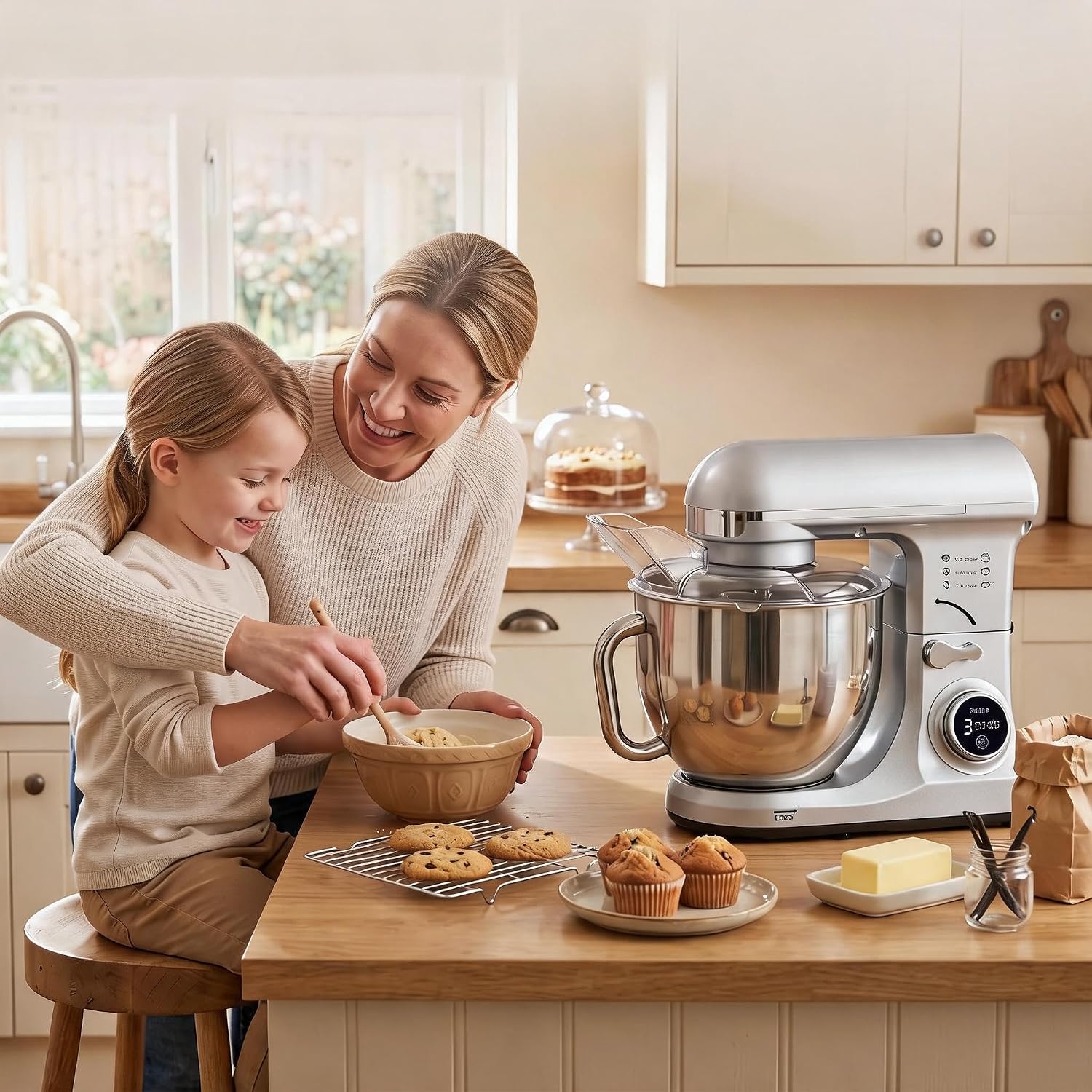 Tacleekii 5,3-литровый кухонны – обзор и цена Stand Mixer Bowl