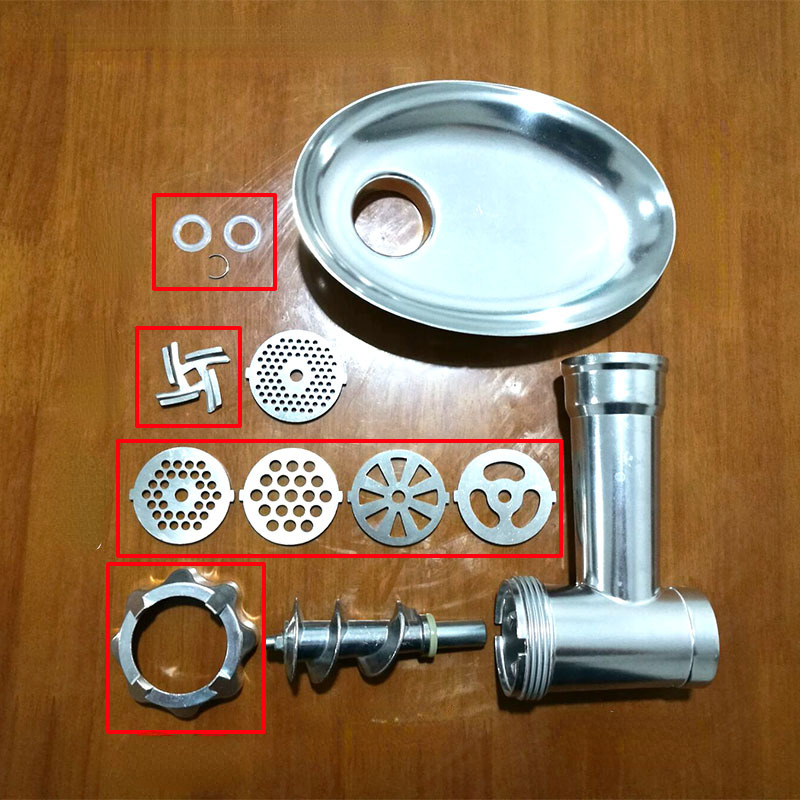 Лезвия мясорубки, запасные час – обзор и цена Meat Grinder Attachment