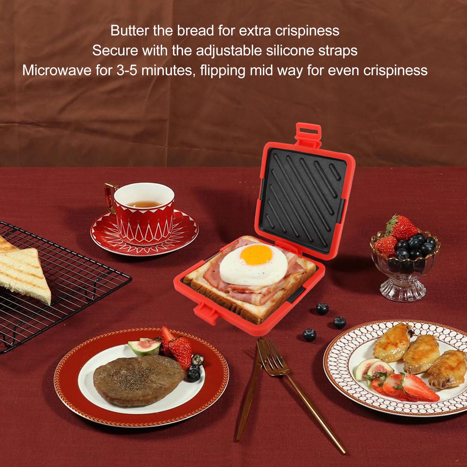 Машина для приготовления тосто – обзор и цена Sandwich Press Grill
