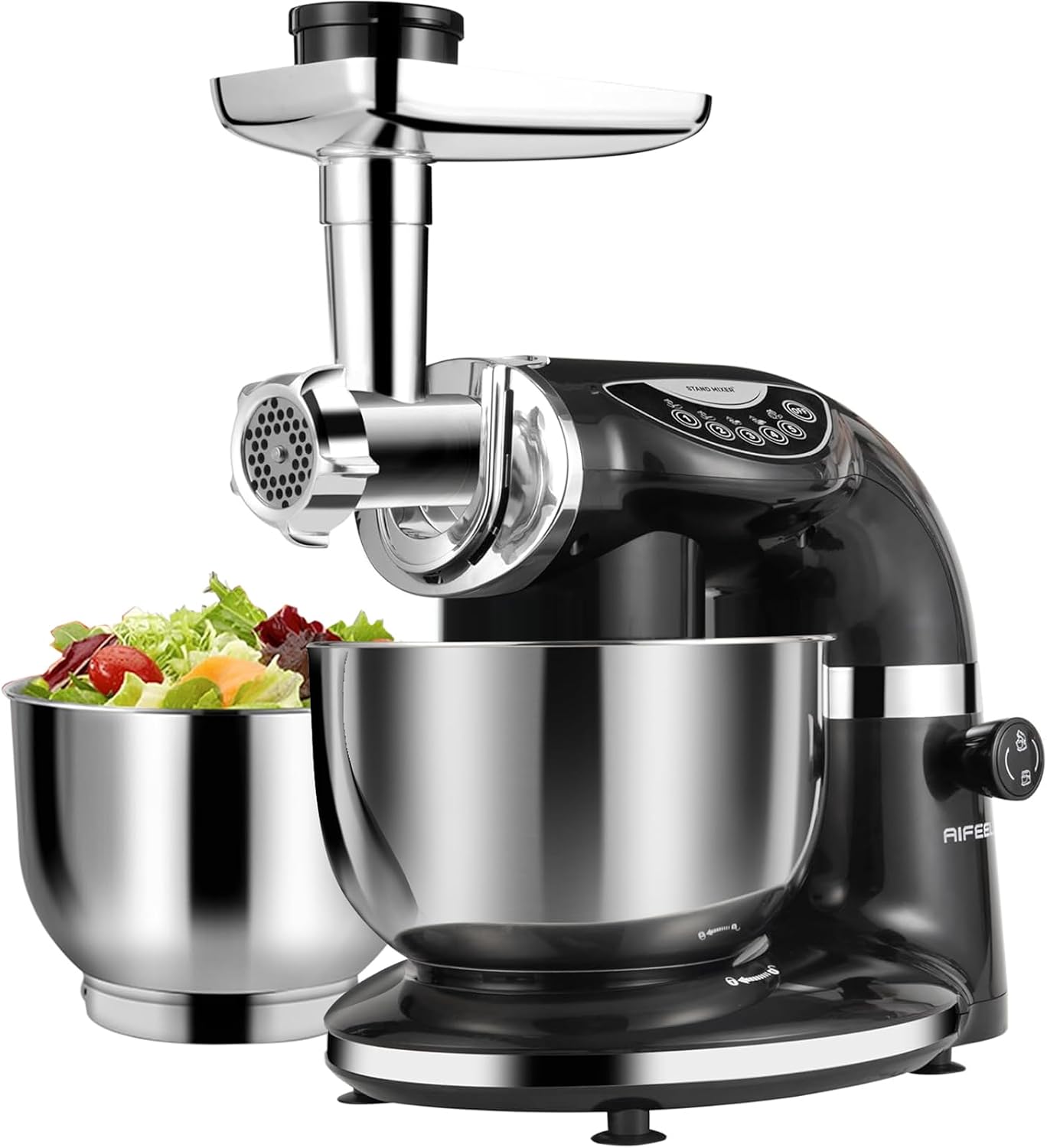 Чёрный электрический стационар – обзор и цена Stand Mixer Bowl