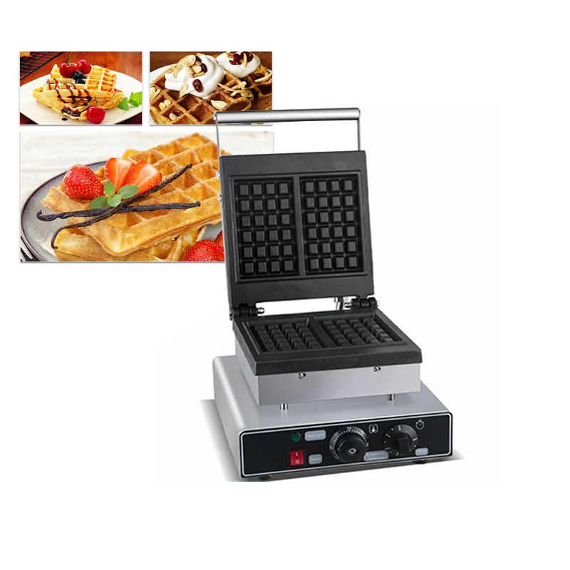 Вафельница с антипригарным пок – обзор и цена Waffle Iron Belgian