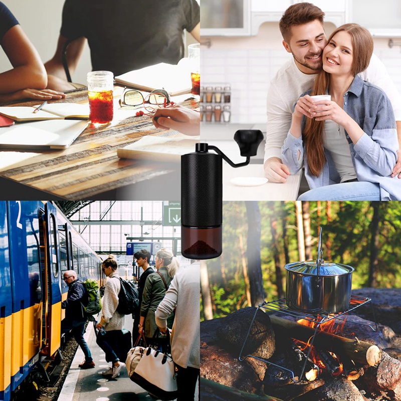 Ручная кофемолка, премиальная  – обзор и цена Coffee Grinder Burr