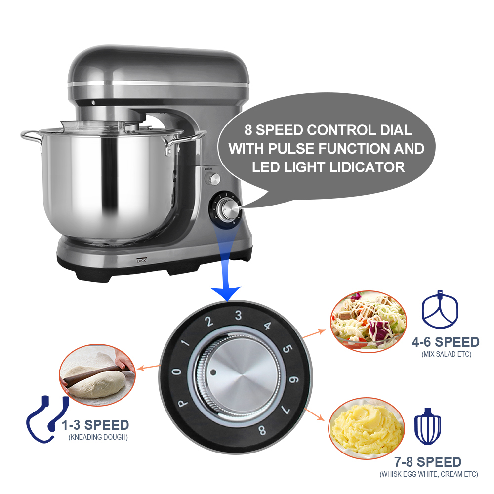 11-литровый электрический план – обзор и цена Stand Mixer Bowl