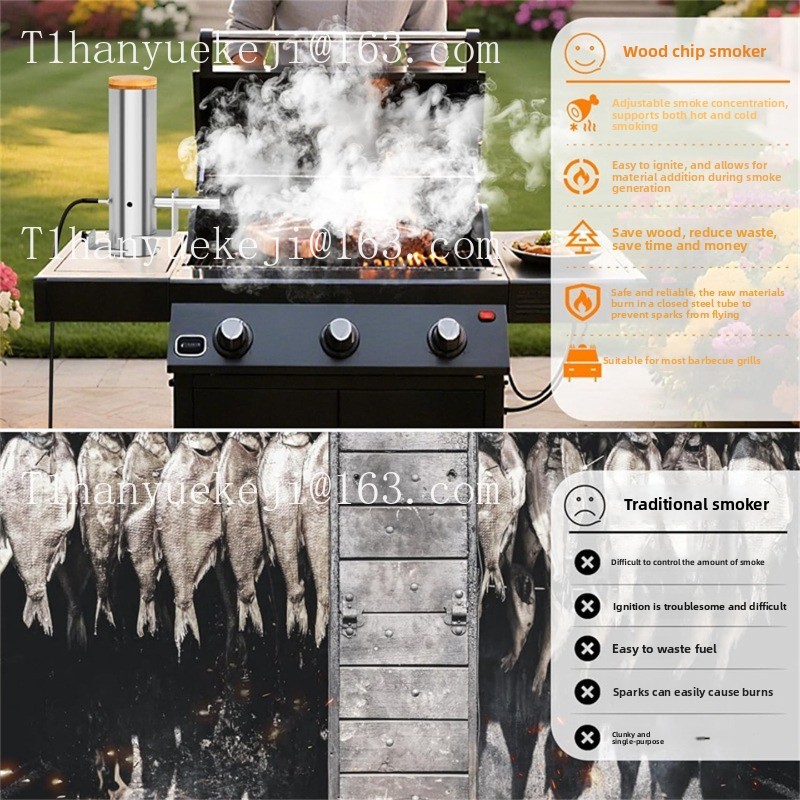 Электрический гриль-коптильня  – обзор и цена Electric Smoker Bbq